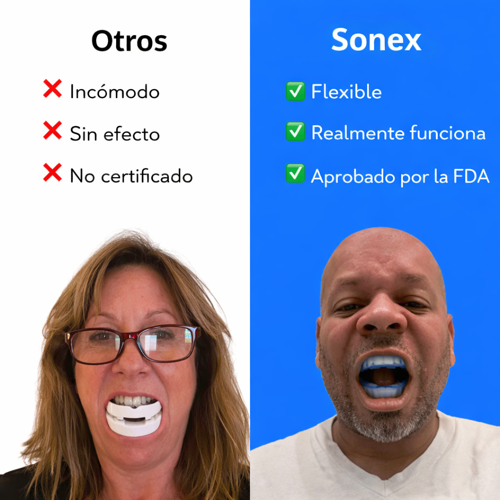 Bucal Silencioso Anti-Ronquidos-Tamaño Universal